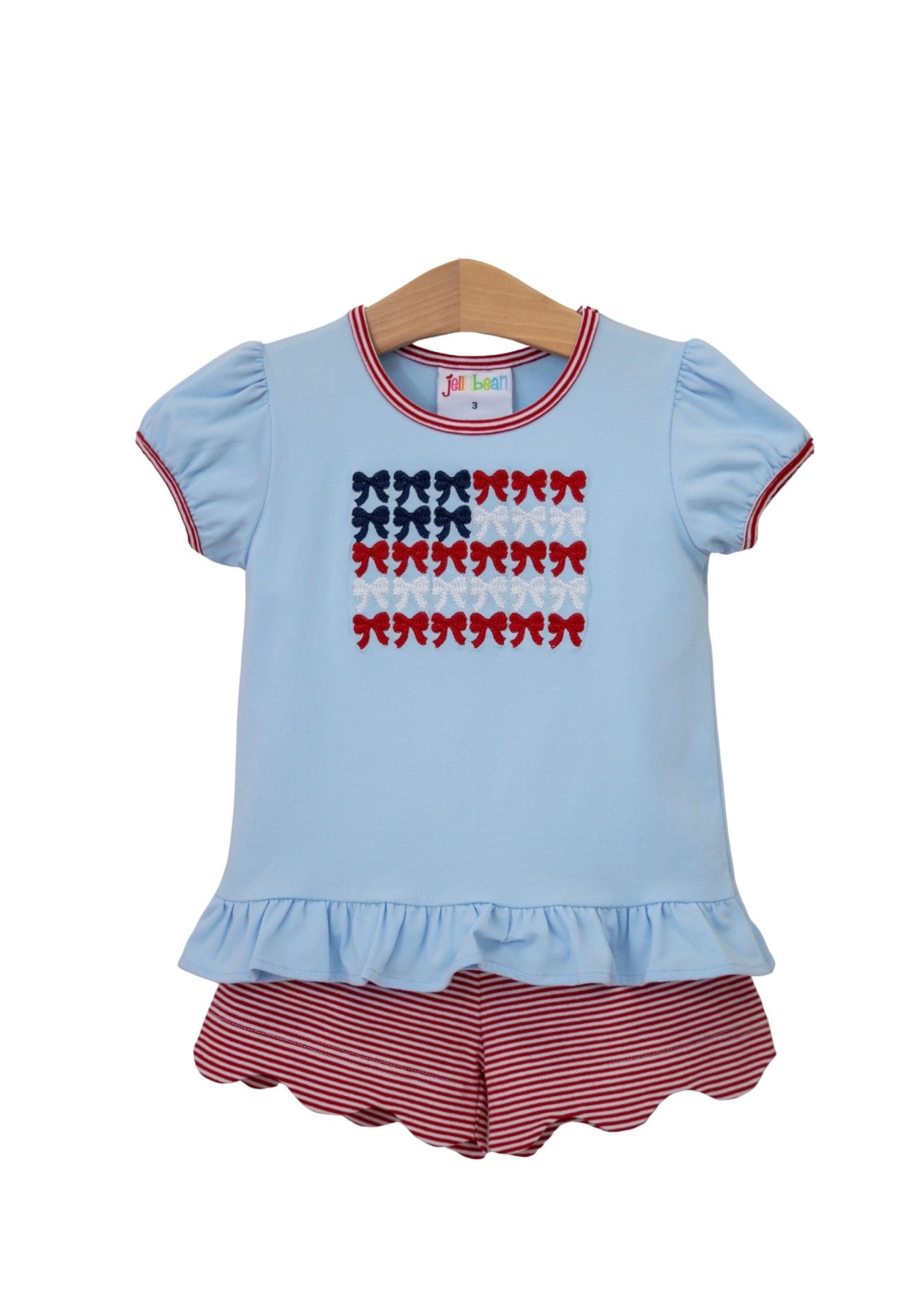 Red, White & Bows Set