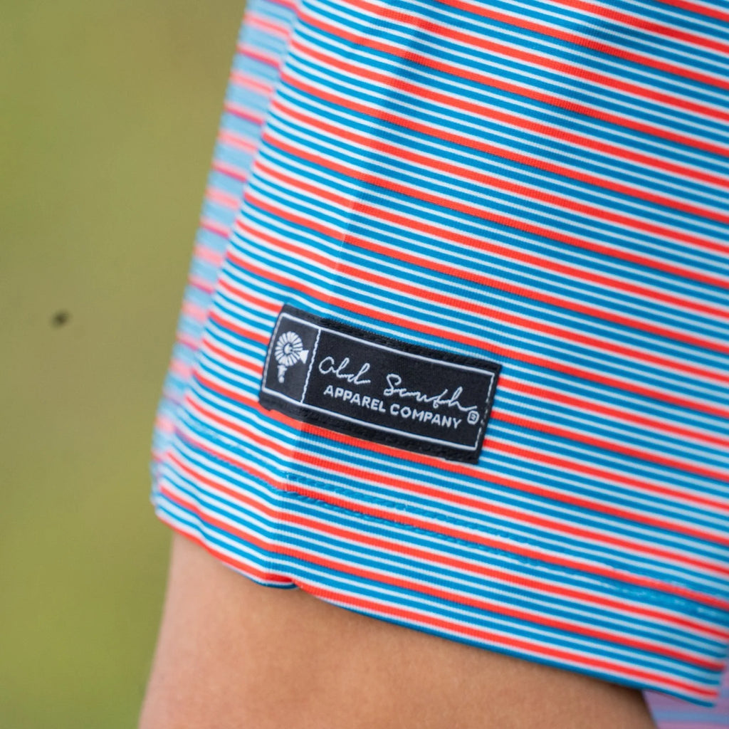 Rusty Microstripe Polo