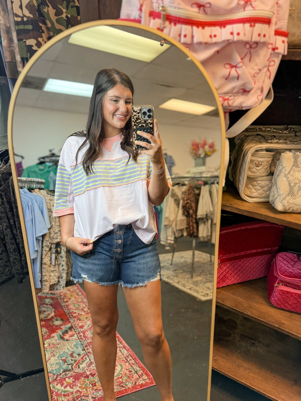 Washed Stripe Top 🤩