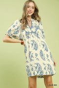 Porcelain Petals Dress
