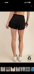 Black Active Shorts
