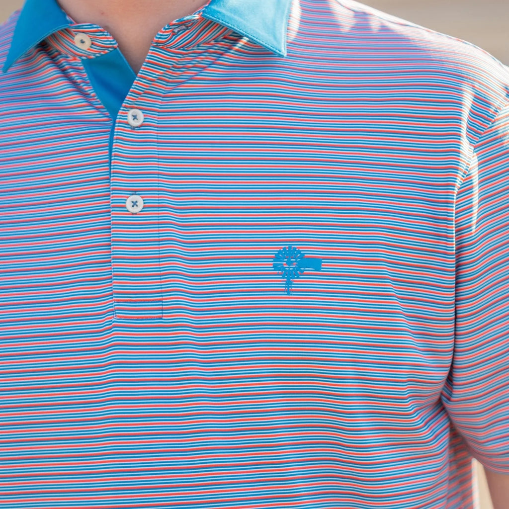 Rusty Microstripe Polo