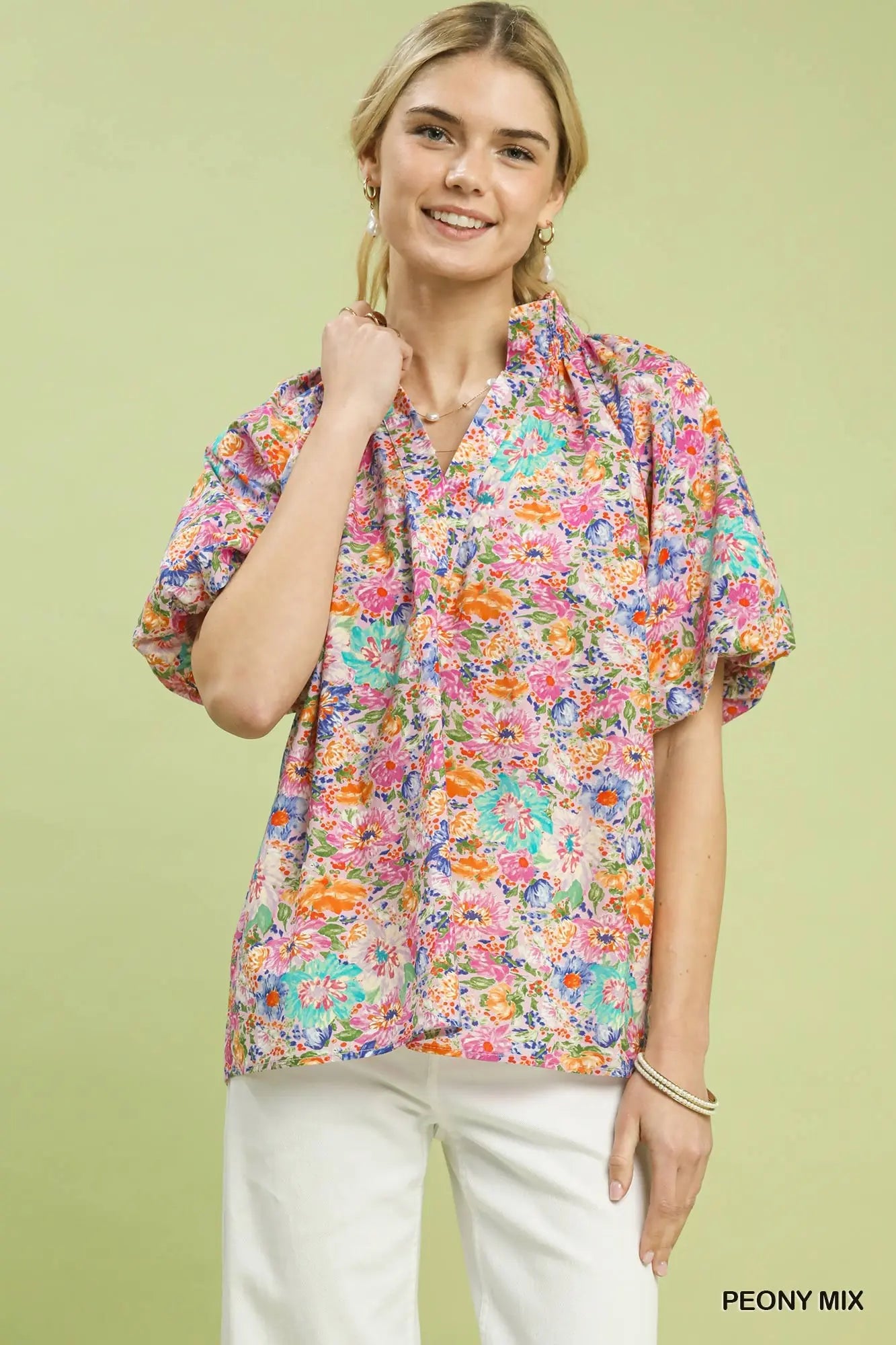 🌸 Sweet Peony Breeze Top