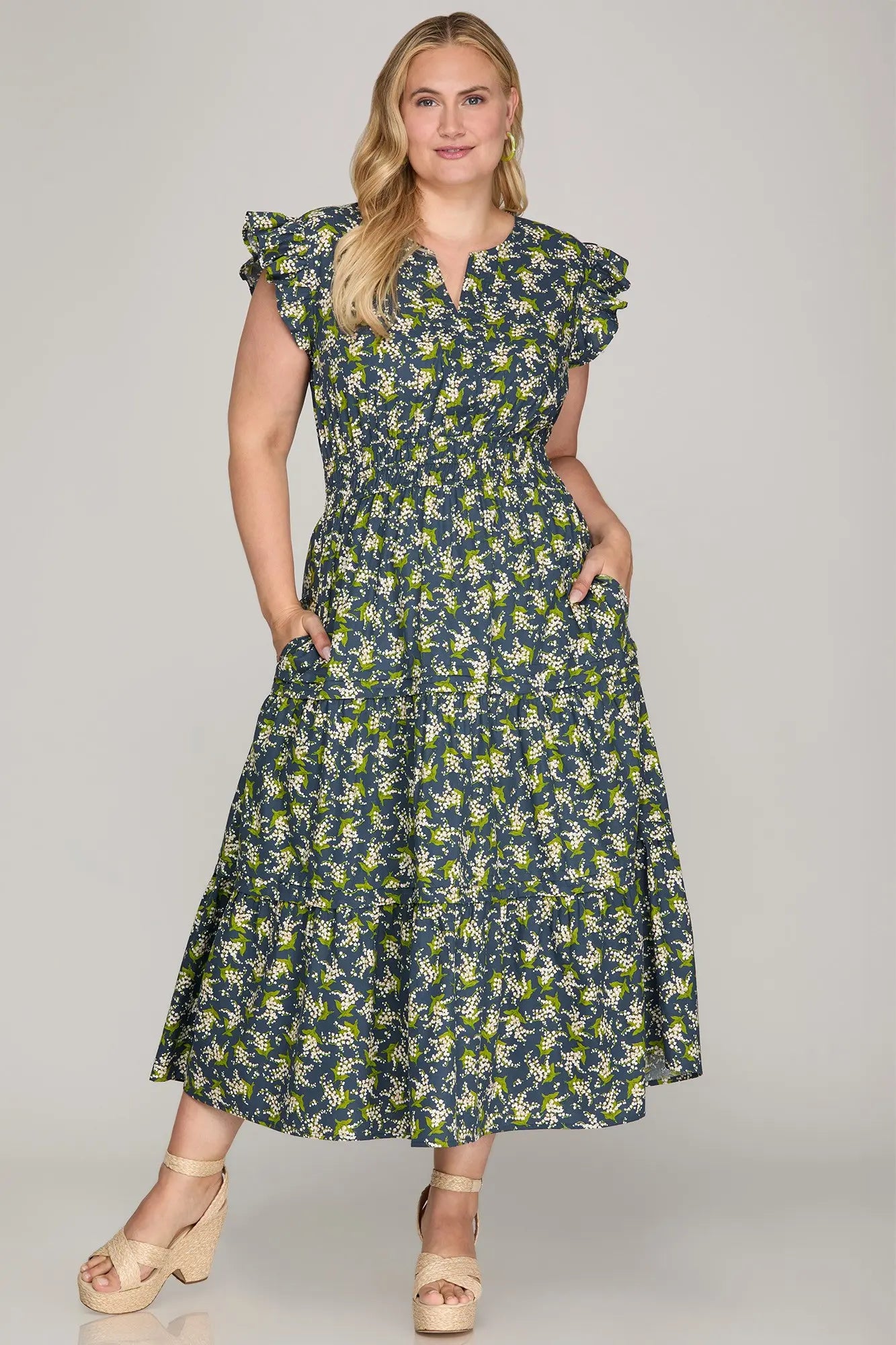 The Evergreen Bloom Maxi