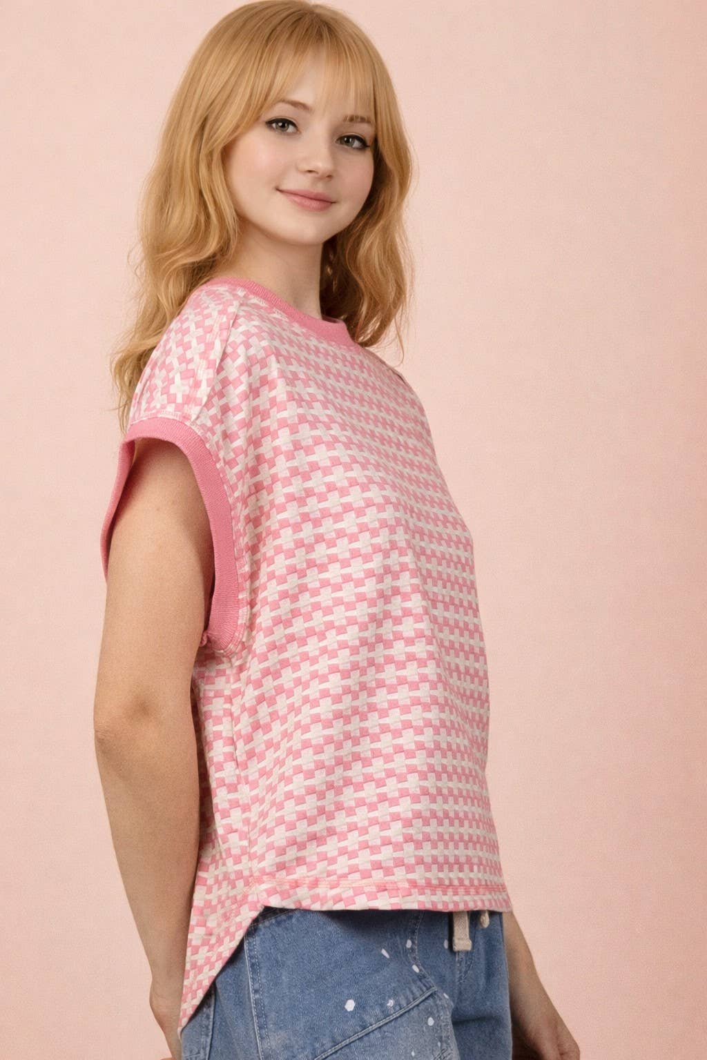 Pink Lemonade Knit Top 🍋