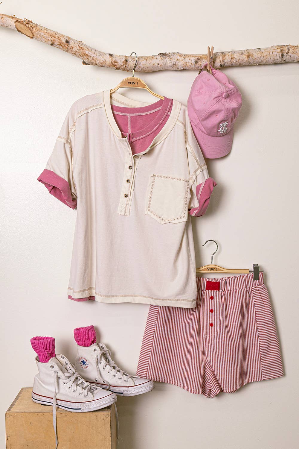Mineral Washed Oversized Comfy Knit Top