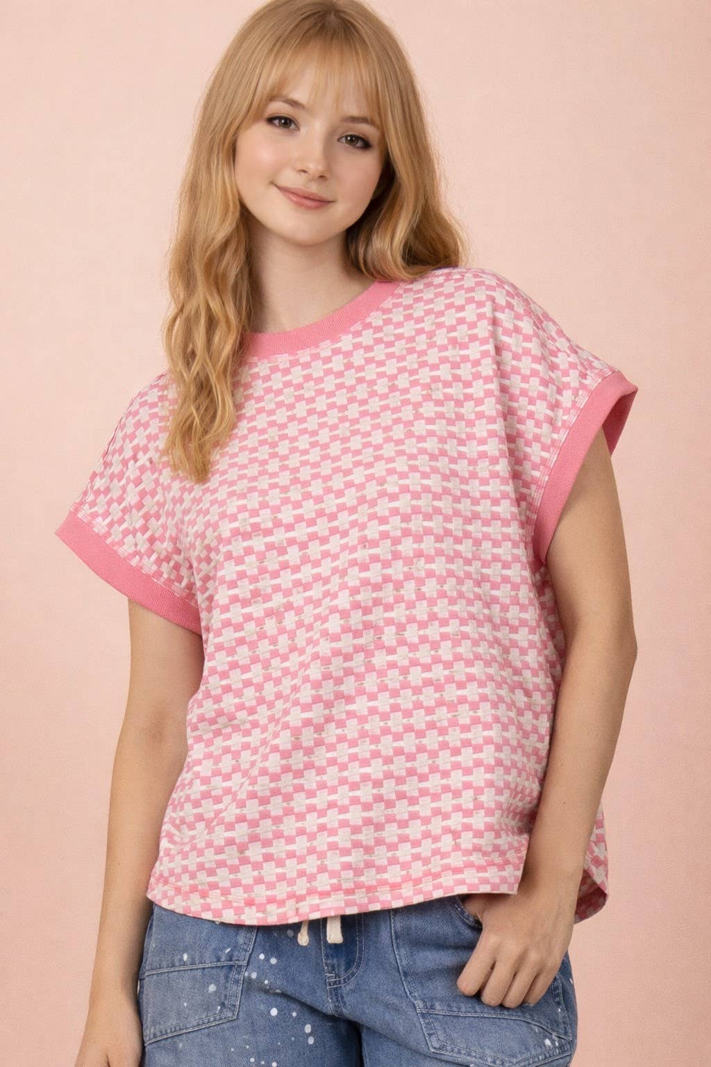 Pink Lemonade Knit Top 🍋